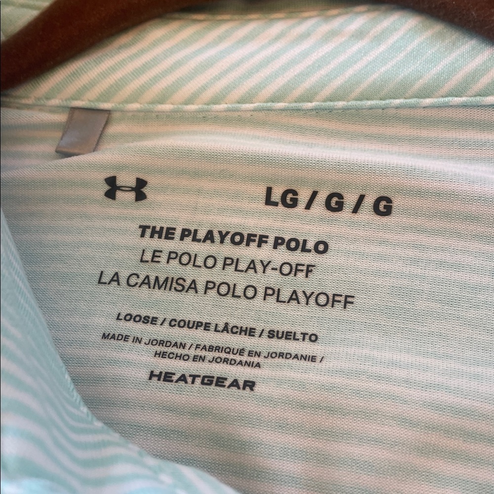 Under Armour Large bundle of 2 The Playoff Golf Polos - Picture 4 of 5